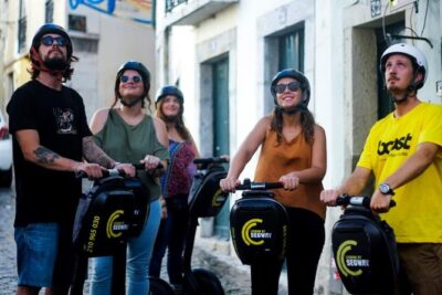Segway Food Tour of Alfama and Old Town Lisbon - Meeting at Boost Portugal and getting ready to ride safely
