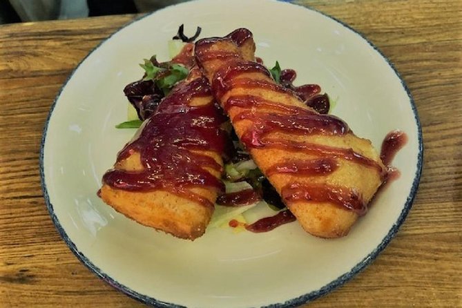 Seville Food Tour: Tapas, Drinks and Delights with a Local - Plaza de la Pescadería: Croquetas, Gazpacho, and Market Memories