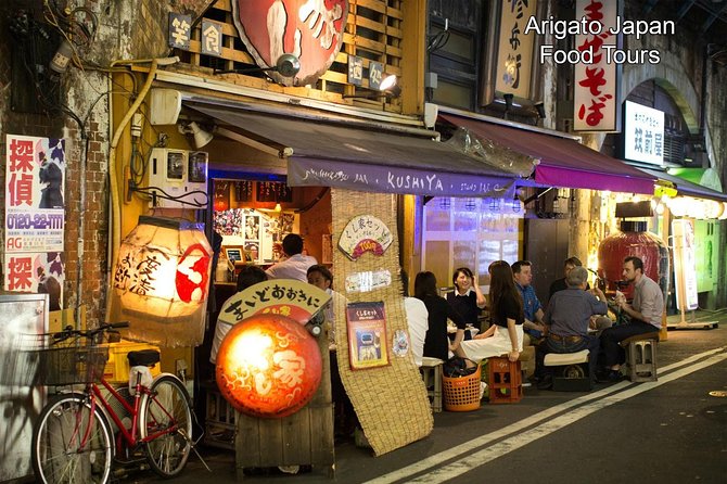 Shimbashi Hidden Gem Walking Tour - The 5 tastings and 2 included drinks
