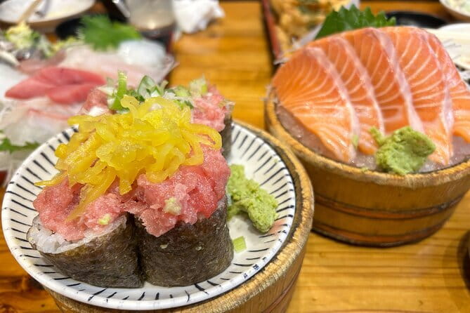 Shinjuku: Food Tour – 15 Dishes & 3 Drinks at 4 Eateries - Stop 1: Omoide Yokocho Backstreet Izakaya Bites