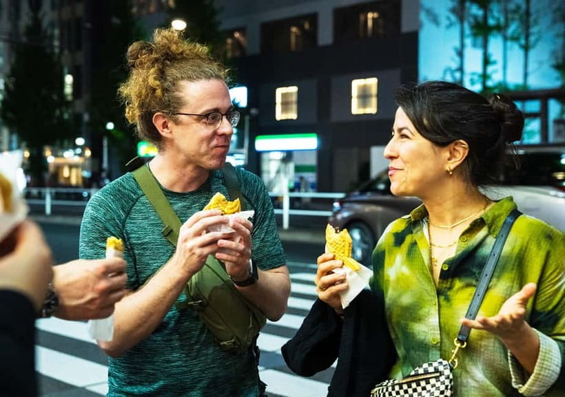 Shinjuku: Food Tour - 15 Dishes at 4 local eateries - Golden Gai: tiny bars, sake talk, and how to order without guessing