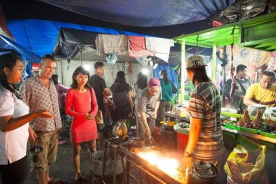 Small-Group Denpasar Night Food Tour - Where the tour starts and how the walk is set up