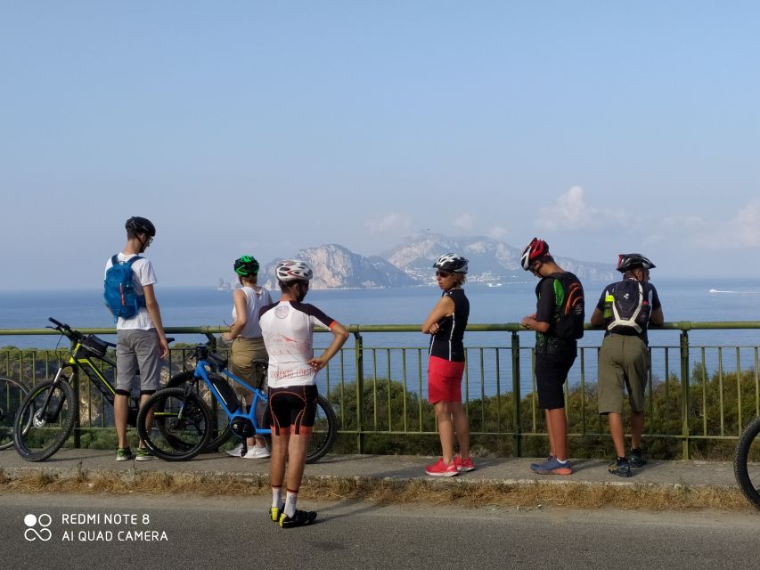 Sorrento: E-Bike Wine & Food Tour - Piazza Andrea Veniero setup: getting your e-bike day started right