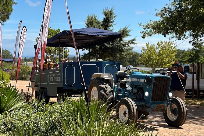 Stellenbosch Wine Tractor hop-on-hop off wine tasting tour - Your tractor route: from Eikendal to Alto and how to choose stops