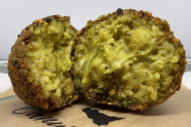 Street food tour of Catania by night - What You’ll Eat and Drink: Arancini, Catanese BBQ, Fritters, Dessert
