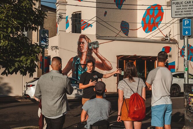Sydney Street Art & Food Tour - Entering Newtown Through Street Art (Not Just Photos)