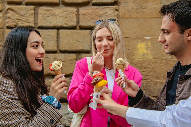 Taste the Flavours of Florence: Private Tuscan Food Tour - What you eat: Schiacciata, melanzana parmigiano, flan, and gelato