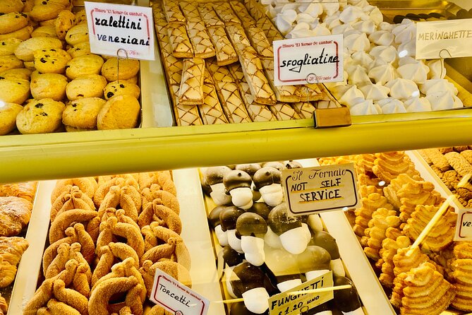 Tasty Street Food Tour of Venice City Center with Cicchetti & Local Specialties - The Final Sweet Stop and How “Full” You’ll Be