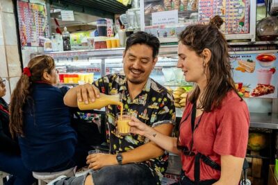 The 10 Tastings of Lima With Locals: Private Street Food Tour - Plaza San Martín and turrón since 1930