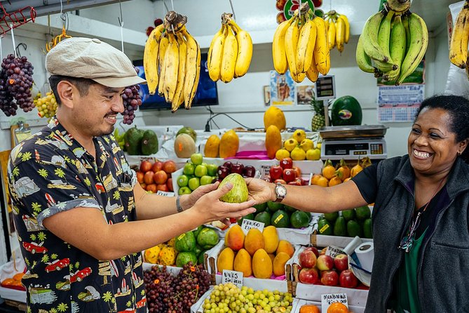 The 10 Tastings of Lima With Locals: Private Street Food Tour - Centro Histórico de Lima: the oldest bar and a lemon-chili seafood plate