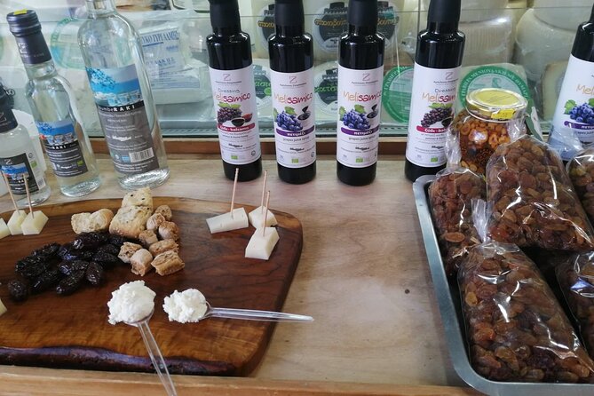 The Delicious Chania Street Food Tour - What you’ll actually eat: pastries, cheeses, olives, sweets, and souvlaki