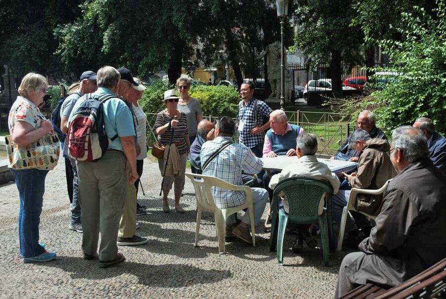 The Original Fish Market and Street Food Tour of Catania - Fruit, fruit juices, and the included cooling break