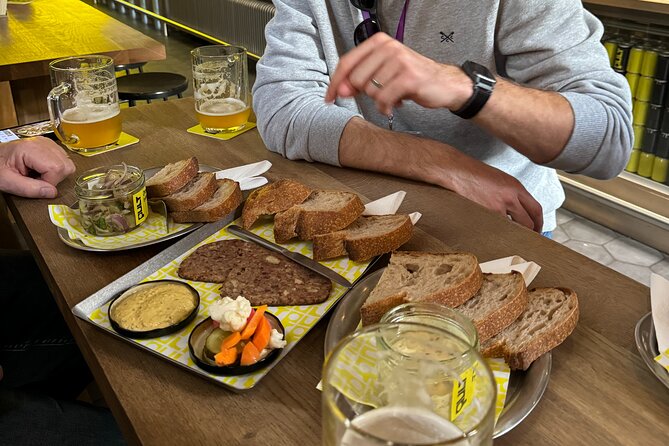The Ultimate Prague Food Tour - Stop 1: your first drink round plus a Czech-friendly starter
