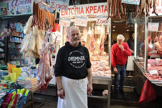 Thessaloniki Food Tour with a Local Chef - The Thessaloniki food market: herbs, spices, and the stuff locals actually buy