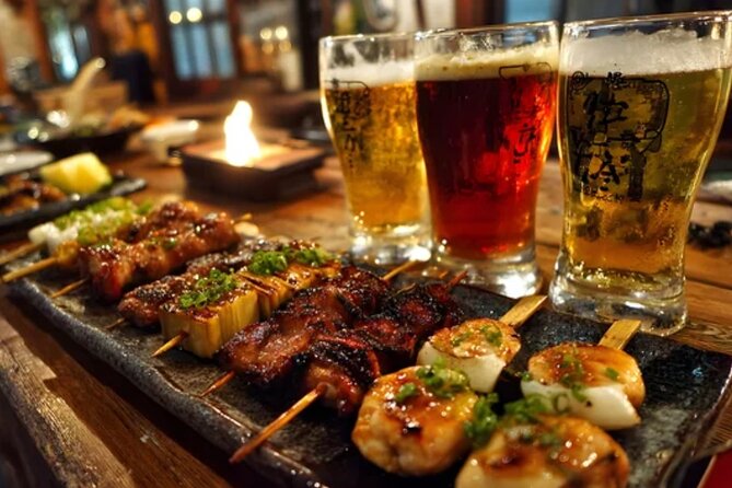 Tokyo: Shinjuku Food Tour (15 Dishes and 4 Eateries) - The Dish Plan: Up to 13 Dishes Across 4 Eateries