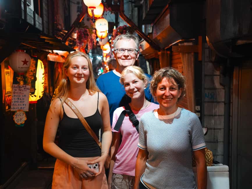 Tokyo Shinjuku Food Tour for Family [1 Group Only] - Omoide Yokocho lanes and yakitori alley: eating in Shinjuku’s small-bar world