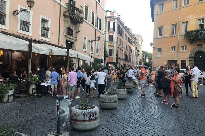 Trastevere Like a Local Food Tour with 7+ Food Tastings & Wines - Santa Maria in Trastevere: Mosaics, Old Water, and a Real Neighborhood Center