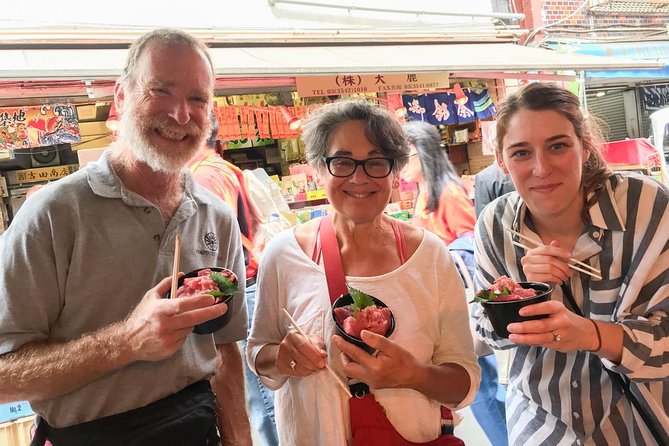 Tsukiji Fish Market Food Tour: Seafood, Street Food & Hidden Gems - What you actually eat: full lunch-size tastings at 5+ vendors