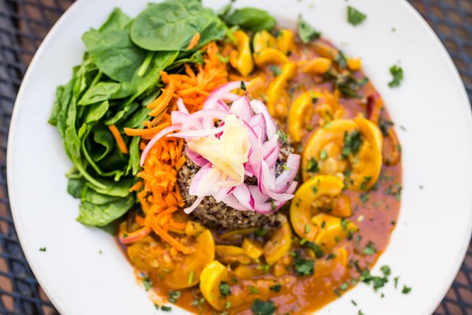 Tucson Food Tours- Locally Owned Downtown Walking Food Tour - Pima County Courthouse: The Pink Facade and Mosaic Dome Break