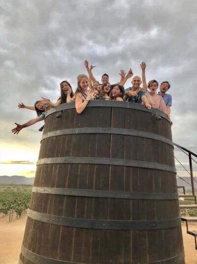 Valle de Guadalupe Wine Tasting Tour - First stop: Bodegas de Santo Tomás and a cellar-style start