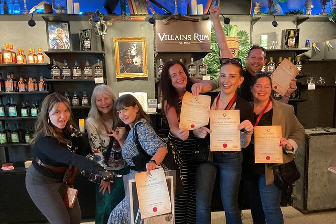 Villainous History and Rum Tasting Tour in York Indoor Experience - Price and value: why $34.72 feels fair for what you get