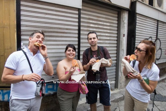 Walking Tour and street food Tour Palermo / History and Food - Ballarò Market Street-Food Stop: Arancini, Cannoli, and More