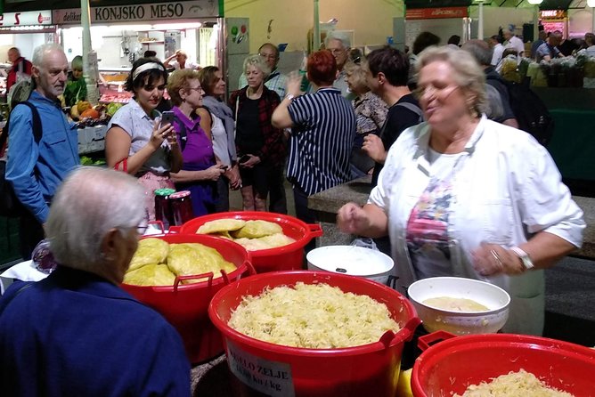 Zagreb Walking Food Tour - Sightseeing - Dolac Market Visit - Stop 2: Supernova Cvjetni Cheese Tasting (30 Minutes)